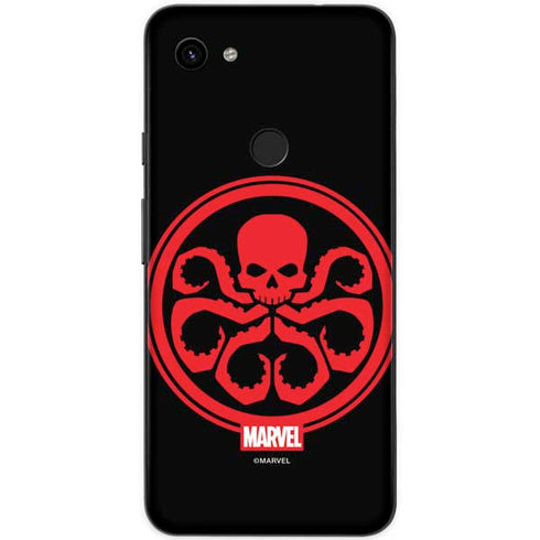 Marvel Captain America Hydra Symbol Google Pixel 3a Skin